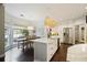 Bright, modern kitchen features an island, stainless steel appliances, and a cozy breakfast nook at 1199 Kenway Se Cir, Smyrna, GA 30082