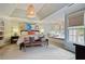 Spacious main bedroom featuring a tray ceiling, large windows and a comfortable window seat at 1199 Kenway Se Cir, Smyrna, GA 30082