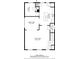 First floor plan featuring a living room, dining room, kitchen, office and bath at 1303 Hill Se St, Atlanta, GA 30315