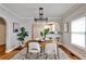 Bright dining room with hardwood floors at 32 Howell Se St, Atlanta, GA 30312
