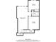 Basement layout featuring a recreation room, bedroom, bathroom and storage at 3255 Morgan Rd, Buford, GA 30519