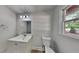 Bright bathroom featuring modern fixtures and a vanity at 3284 Salem Se Ln, Conyers, GA 30013
