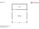 Floor plan of the detached garage highlighting its utility room and spacious dimensions at 3284 Salem Se Ln, Conyers, GA 30013