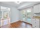 Cozy breakfast nook connected to kitchen features, with natural light, and patio access at 8914 Gardener Dr, Jonesboro, GA 30238