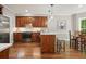 Well-equipped kitchen with stainless steel appliances, center island, and breakfast table at 3267 Standing Peachtree Nw Trl, Kennesaw, GA 30152