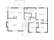 Detailed floor plan showcases open-concept layout with a living room, kitchen, bedrooms, and bathrooms at 90 Cypress Dr, Covington, GA 30016