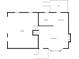 First floor floor plan features a kitchen, dining area, living room, and garage at 35 Pawn Dr, Carrollton, GA 30116