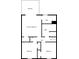 Second floor layout includes the main bedroom, bathroom, and two additional bedrooms at 35 Pawn Dr, Carrollton, GA 30116
