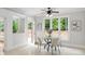 Cozy breakfast nook with large windows offering a view of the outdoors at 130 Robin Rd, Marietta, GA 30067