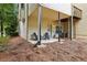 Covered patio with outdoor seating at 3694 Lambert Ne Ln, Atlanta, GA 30319