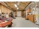 Unfinished basement providing ample storage and utility space at 103 Old Avery Dr, Canton, GA 30115