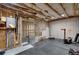 Unfinished basement, ready to be finished with mirror and exercise equipment at 541 Glen Abbey Se Cir, Mableton, GA 30126