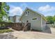 Backyard with a patio and side view of the house at 2610 Cheney St, Atlanta, GA 30344