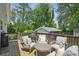 Outdoor patio featuring comfortable seating and barbecue at 2610 Cheney St, Atlanta, GA 30344