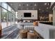 Modern lounge area with stylish sofas, floor-to-ceiling windows, and contemporary decor at 3324 Peachtree Ne Rd # 2004, Atlanta, GA 30326