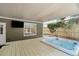 Backyard with a hot tub and ample deck space, ideal for relaxation and entertaining at 1126 Francis Ne St, Atlanta, GA 30319