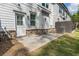 Backyard patio with AC unit at 408 Niles Ct, Marietta, GA 30060