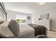 Inviting bedroom with a plush bed, a white dresser, and natural light from a large window at 408 Niles Ct, Marietta, GA 30060