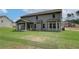 Rear elevation of home showcasing the covered patio and backyard space at 600 Sidney Ct, Stockbridge, GA 30281