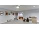 Finished basement offering versatile space for recreation and storage with a neutral color palette at 2365 Valley Mill Dr, Buford, GA 30519