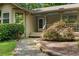 Inviting front porch with a decorative tree, stone edging, and a covered entryway at 1920 Jett Ridge Rd, Cumming, GA 30041