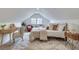 Attic bedroom offers a writing desk, comfortable bed, and plenty of natural light at 332 Shadowmoor Dr, Decatur, GA 30030