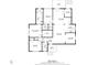 Detailed floor plan illustrating layout of rooms, including bedrooms, kitchen, and living spaces at 856 Bridgewater Sw St, Atlanta, GA 30310