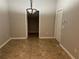 Cozy breakfast nook offering neutral paint and tile flooring, located near the kitchen at 125 Villa Park Cir, Stone Mountain, GA 30087