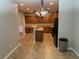 Functional kitchen featuring abundant cabinetry, a convenient breakfast bar, and modern appliances at 125 Villa Park Cir, Stone Mountain, GA 30087