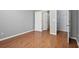 Bedroom view showcasing closet and open door at 400 17Th Nw St # 1253, Atlanta, GA 30318