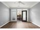 Living room with sliding glass door to balcony at 400 17Th Nw St # 1253, Atlanta, GA 30318