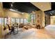 Lobby area with tiled floors, large windows, modern lighting and comfortable seating arrangements at 400 17Th Nw St # 1253, Atlanta, GA 30318