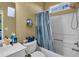 Cozy bathroom featuring a tub, shower, and vanity with sink at 506 Glen Ivy # 5, Marietta, GA 30062