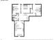 Second floor floorplan features bedrooms, bathroom, Gathering room, and hallway at 161 Overlook Cir, Canton, GA 30115