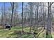 Picturesque backyard with lush greenery and mature trees, perfect for outdoor activities and relaxation at 3075 Superior Dr, Dacula, GA 30019