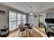 Bright dining area with natural light, perfect for meals and gatherings at 3075 Superior Dr, Dacula, GA 30019