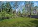 Lush green backyard featuring trees, creating a private, serene setting at 5153 Westbrook Pl, Union City, GA 30291
