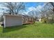 Expansive grassy backyard with mature trees, offering privacy and space at 5153 Westbrook Pl, Union City, GA 30291