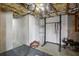 Unfinished basement with exposed ceiling, ready for customization and storage at 1221 Fountain Head Ct, Lawrenceville, GA 30043