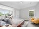 Spacious bedroom with ample natural light, home office area, and modern furnishings at 1820 Hunters Moon Dr, Alpharetta, GA 30005