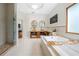 Bright bathroom showcasing dual sinks, large soaking tub, and stylish finishes at 35 Kenmare Hall Ne, Atlanta, GA 30324