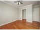 Hardwood floors and neutral paint create a warm and inviting space at 2300 Peachford Rd # 3411, Dunwoody, GA 30338