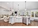 Kitchen with granite countertops, stainless steel appliances, and hardwood floors at 569 Lovell Rd, Temple, GA 30179