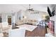 Bright and airy living room with hardwood floors, a fireplace, and comfortable seating for relaxing and entertaining at 569 Lovell Rd, Temple, GA 30179