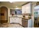 Bright eat-in kitchen area featuring lots of natural light and space for coffee at 7113 Silver Mine Xing, Austell, GA 30168