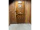 View of the access door with wood paneling at 1233 Woodland Ne Ave # 5, Atlanta, GA 30324