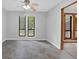 Neutral dining area with windows offers views of the yard at 361 Gordon Valley Sw Ln, Mableton, GA 30126