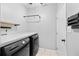 Practical laundry room with modern washer and dryer, providing functionality and convenience at 3924 Lorien Nw Way, Kennesaw, GA 30152