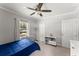 Bedroom featuring carpet, ceiling fan, natural light and a closet at 1301 Eastridge Sw Rd, Atlanta, GA 30311