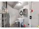 Unfinished basement bathroom, featuring a sink, toilet, and essential plumbing fixtures at 212 Postell Rd, Dallas, GA 30157
